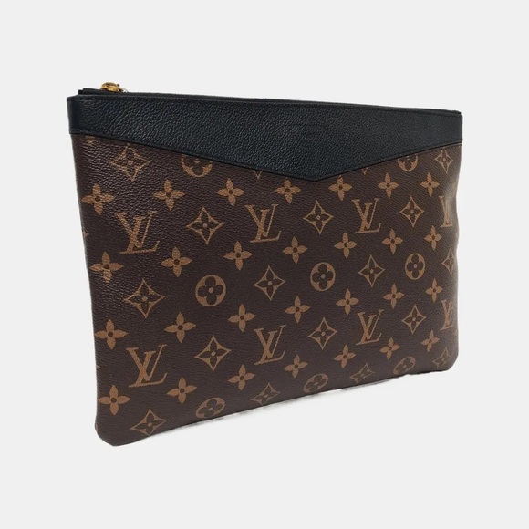 Louis Vuitton Black and Brown Pouch - Picture 4 of 7